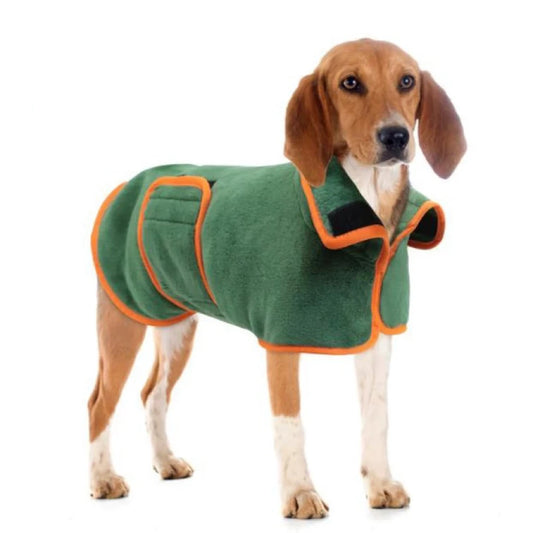 Hunde-Bademantel - Schnelltrocknende Mikrofaser